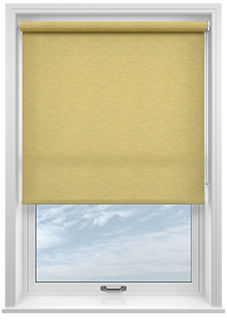 Savona, Lustrous Yellow - Twist&Fit Roller Blind